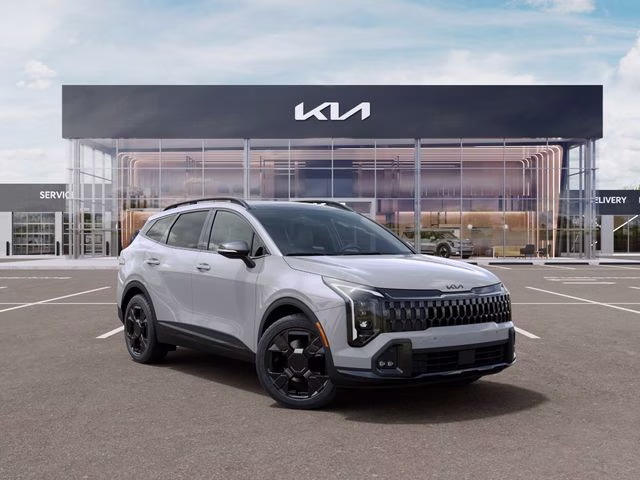 2026 Wolf Gray Kia Sportage X-Line AWD SUV