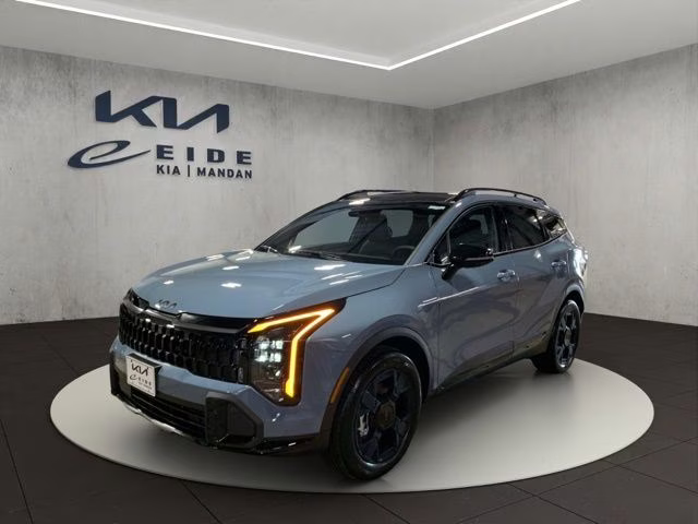 2026 Heritage Blue Kia Sportage Hybrid X-Line AWD SUV