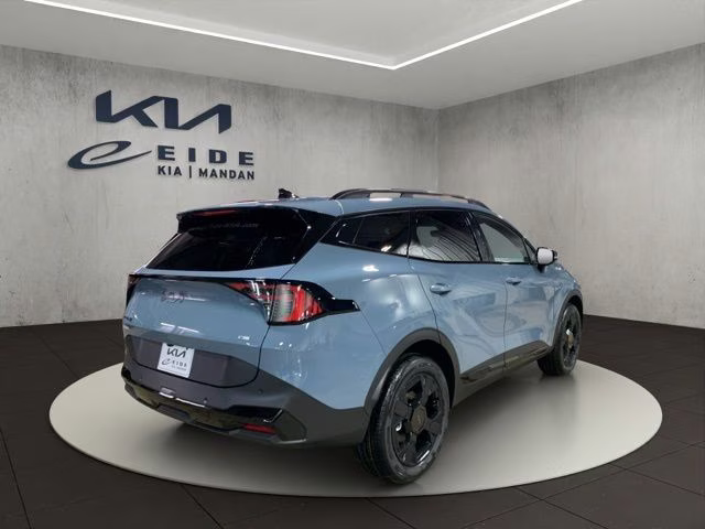 2026 Heritage Blue Kia Sportage Hybrid X-Line AWD SUV