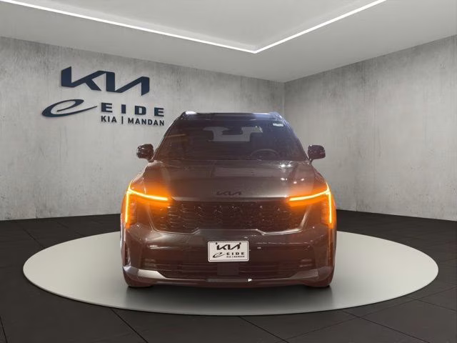 2026 Interstellar Gray Kia Sorento Hybrid X-Line SX Prestige AWD SUV