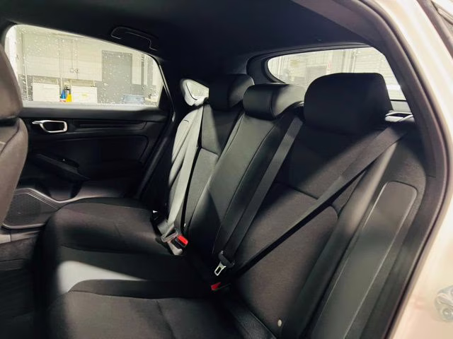 2026 Platinum White Pearl Honda Civic Sport FWD Hatchback