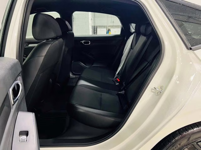 2026 Platinum White Pearl Honda Civic Sport FWD Hatchback