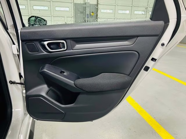 2026 Platinum White Pearl Honda Civic Sport FWD Hatchback