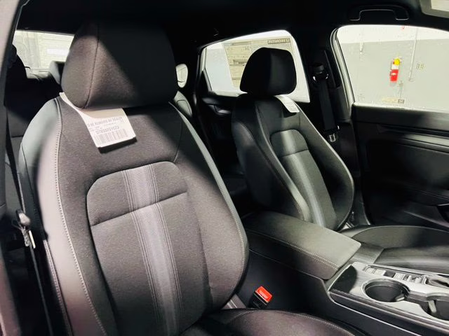 2026 Platinum White Pearl Honda Civic Sport FWD Hatchback