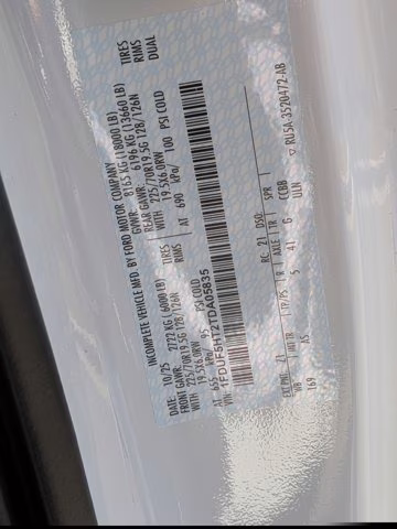 2026 Oxford White Ford Super Duty F-550 DRW XL 4X4 Truck