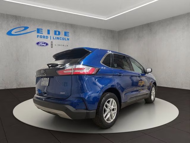 2023 Atlas Blue Metallic Ford Edge SEL AWD SUV