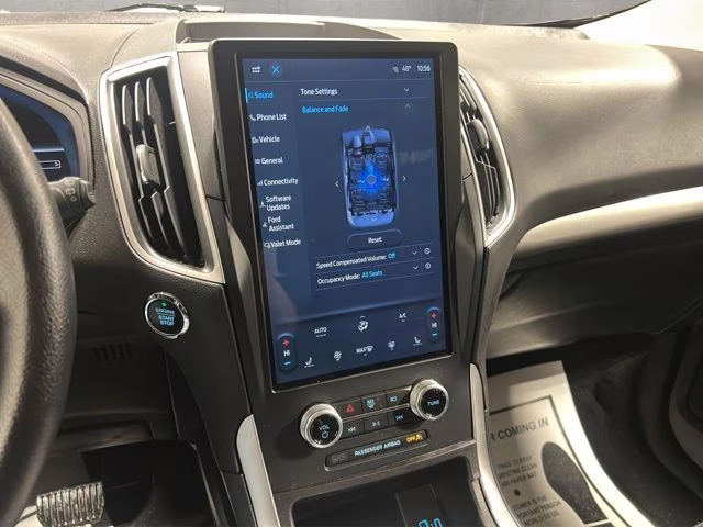 2023 Atlas Blue Metallic Ford Edge SEL AWD SUV