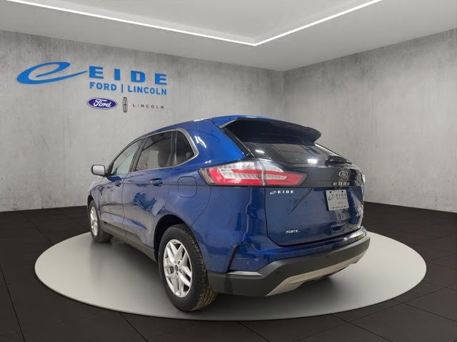 2023 Atlas Blue Metallic Ford Edge SEL AWD SUV