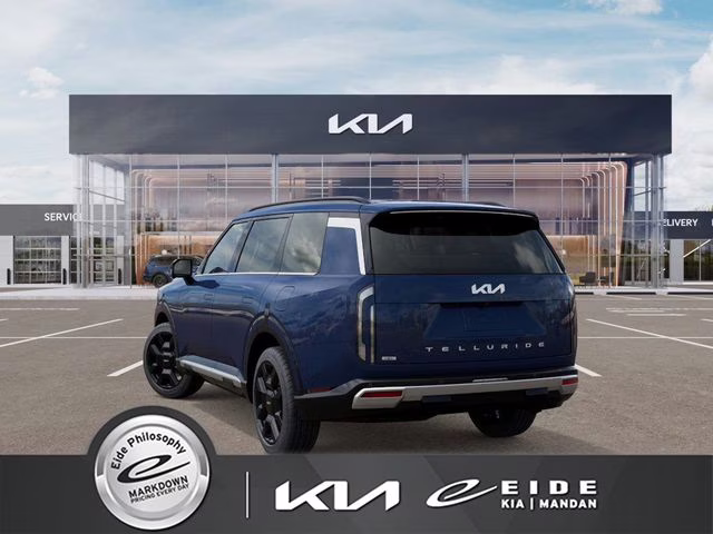 2027 Midnight Lake Blue Kia Telluride Hybrid SX FWD SUV