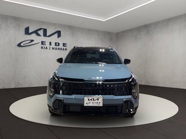 2026 Heritage Blue Kia Sportage Hybrid X-Line AWD SUV