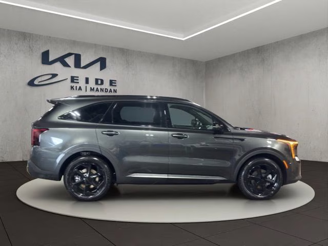 2026 Interstellar Gray Kia Sorento Hybrid X-Line SX Prestige AWD SUV