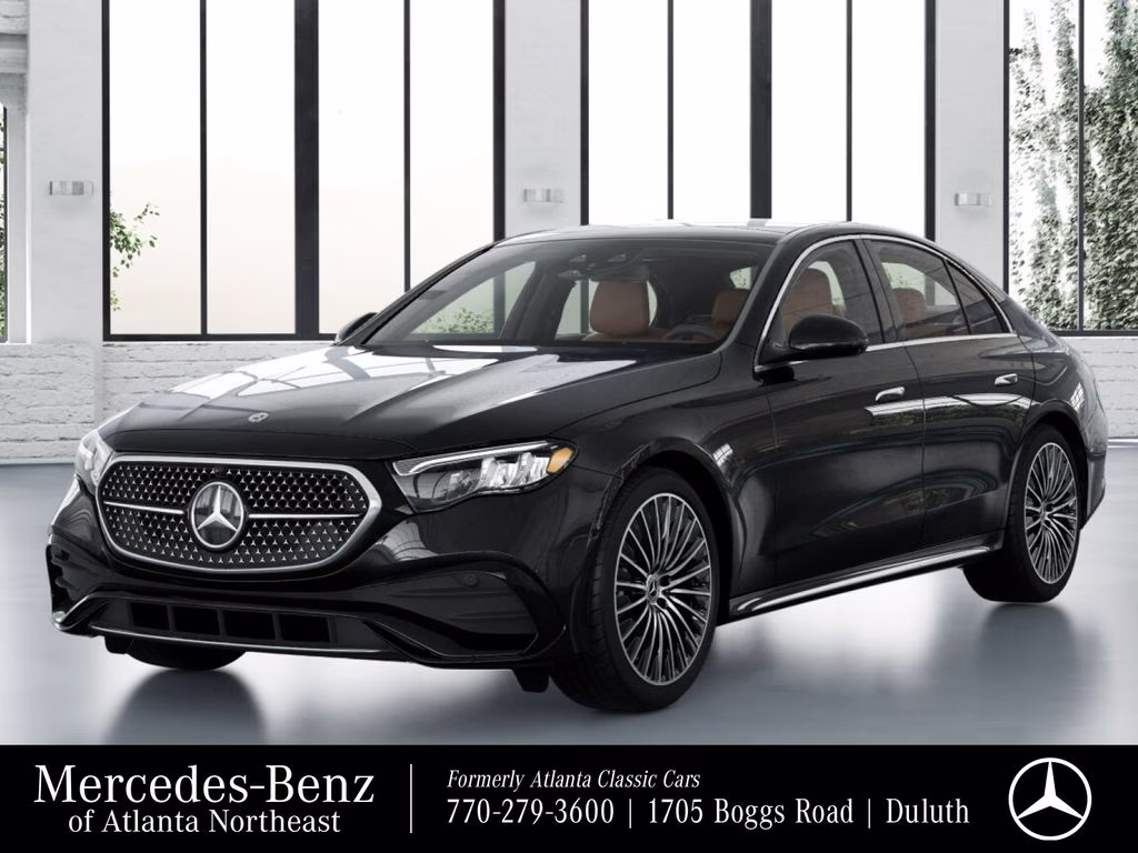 2026 Obsidian Black Metallic Mercedes-Benz E-Class E 350 AWD Sedan
