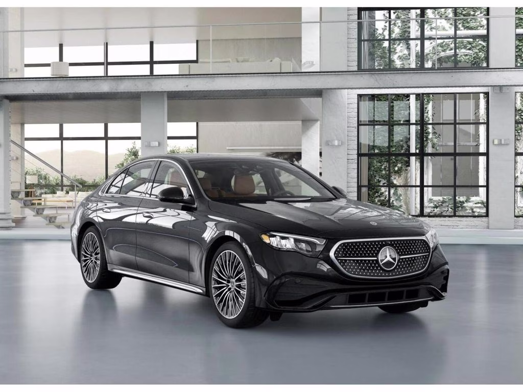 2026 Obsidian Black Metallic Mercedes-Benz E-Class E 350 AWD Sedan