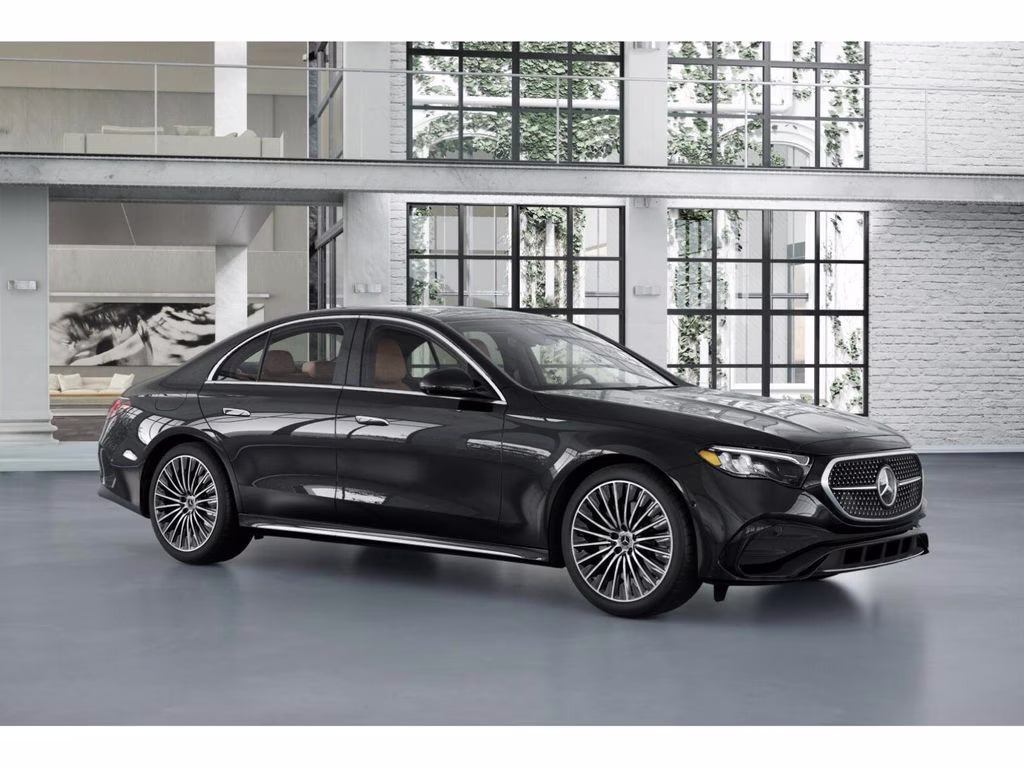 2026 Obsidian Black Metallic Mercedes-Benz E-Class E 350 AWD Sedan