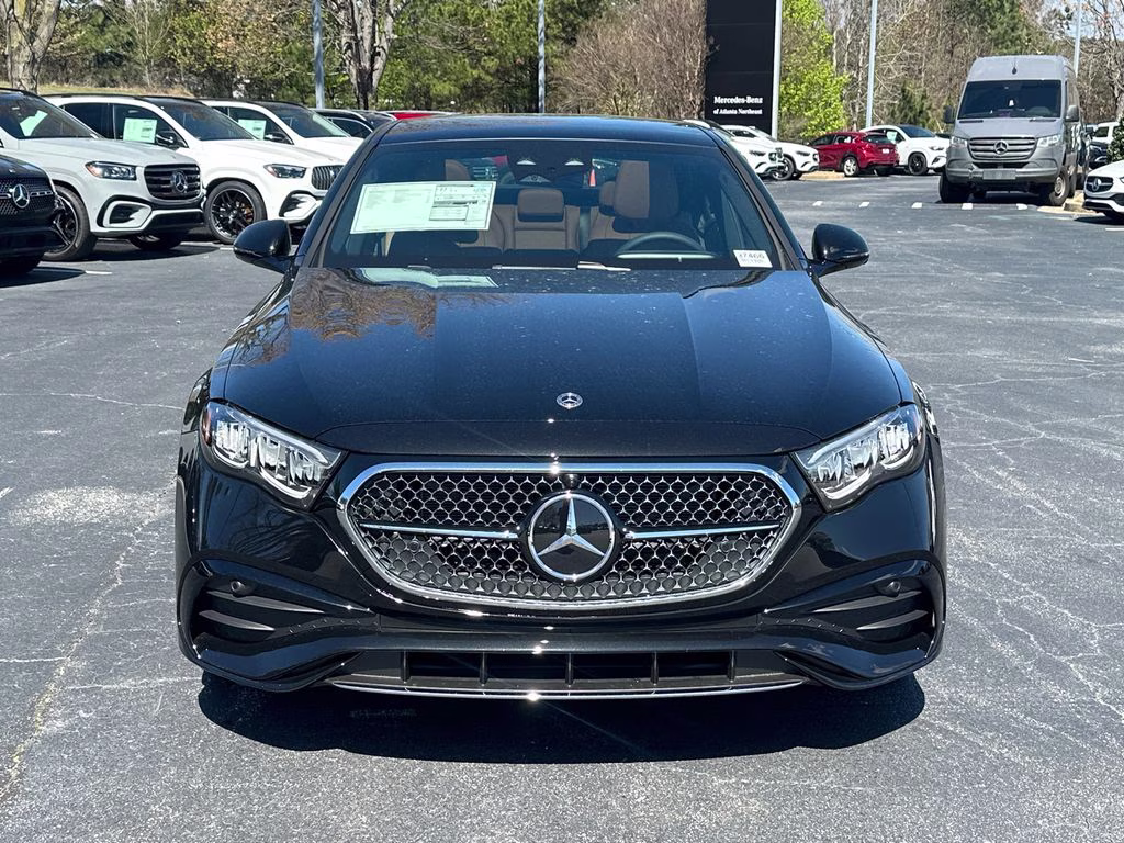 2026 Obsidian Black Metallic Mercedes-Benz E-Class E 350 AWD Sedan
