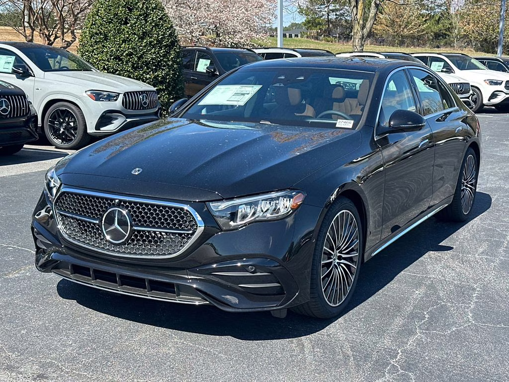 2026 Obsidian Black Metallic Mercedes-Benz E-Class E 350 AWD Sedan