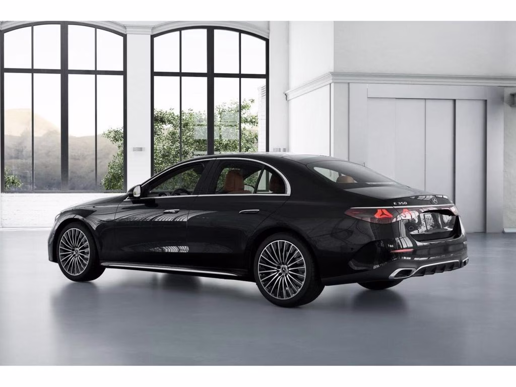 2026 Obsidian Black Metallic Mercedes-Benz E-Class E 350 AWD Sedan