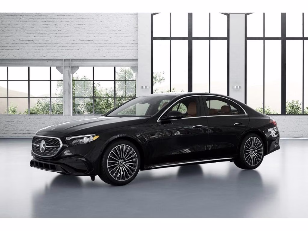 2026 Obsidian Black Metallic Mercedes-Benz E-Class E 350 AWD Sedan