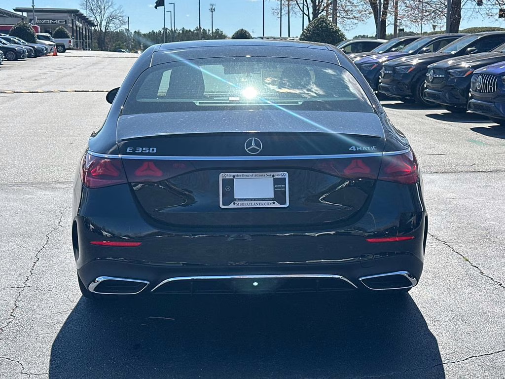 2026 Obsidian Black Metallic Mercedes-Benz E-Class E 350 AWD Sedan