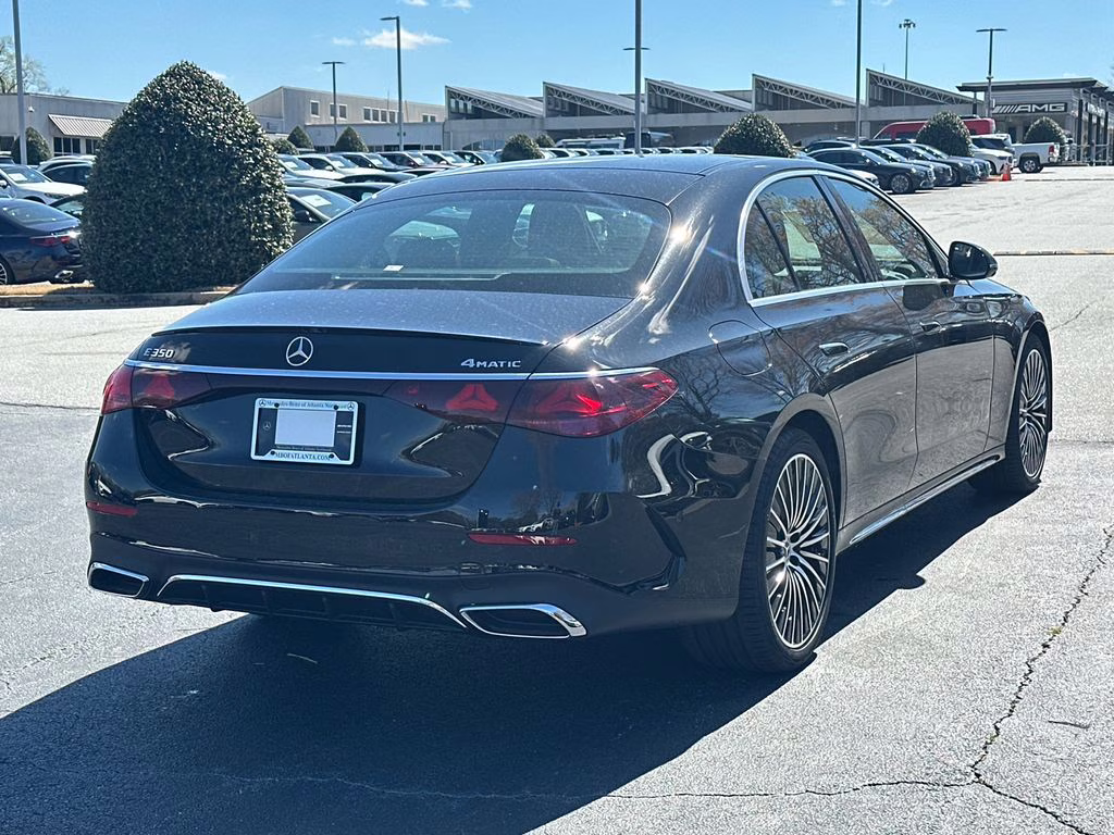 2026 Obsidian Black Metallic Mercedes-Benz E-Class E 350 AWD Sedan