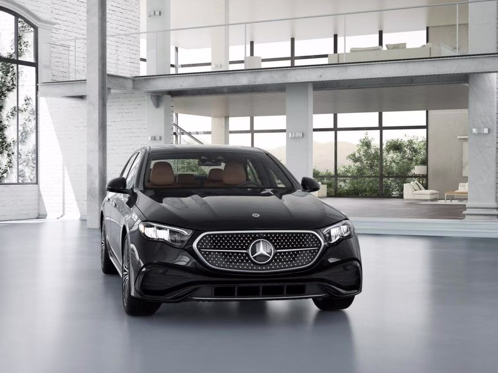 2026 Obsidian Black Metallic Mercedes-Benz E-Class E 350 AWD Sedan