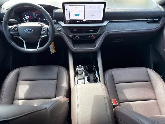 2026 White Ford Explorer Platinum RWD SUV