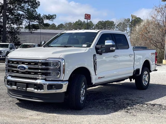 2026 White Metallic Ford Super Duty F-250 SRW King Ranch 4X4 Truck
