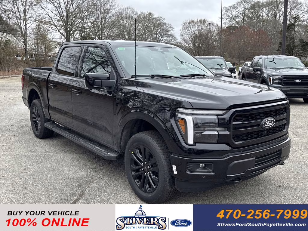 2026 Agate Black Metallic Ford F-150 Lariat 4X4 Truck