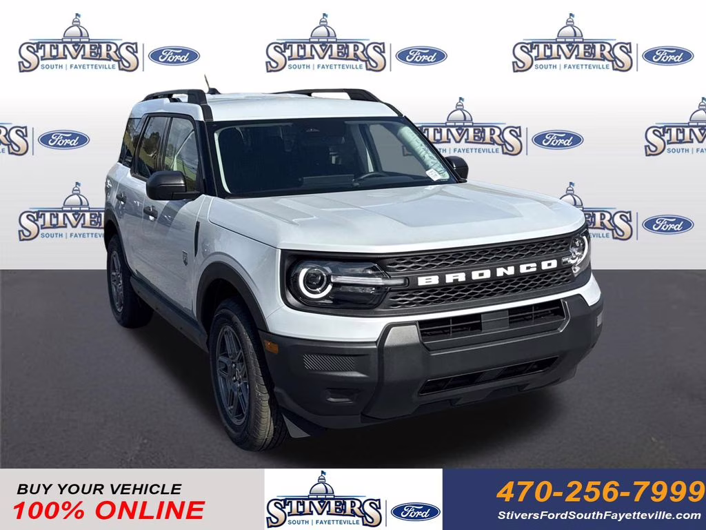2026 Space White Metallic Ford Bronco Sport Big Bend 4X4 SUV