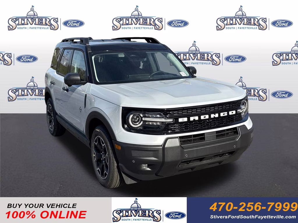 2026 Space White Metallic Ford Bronco Sport Outer Banks 4X4 SUV
