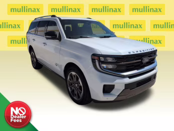 2025 Star White Metallic Tri-Coat Ford Expedition King Ranch 4X4 SUV