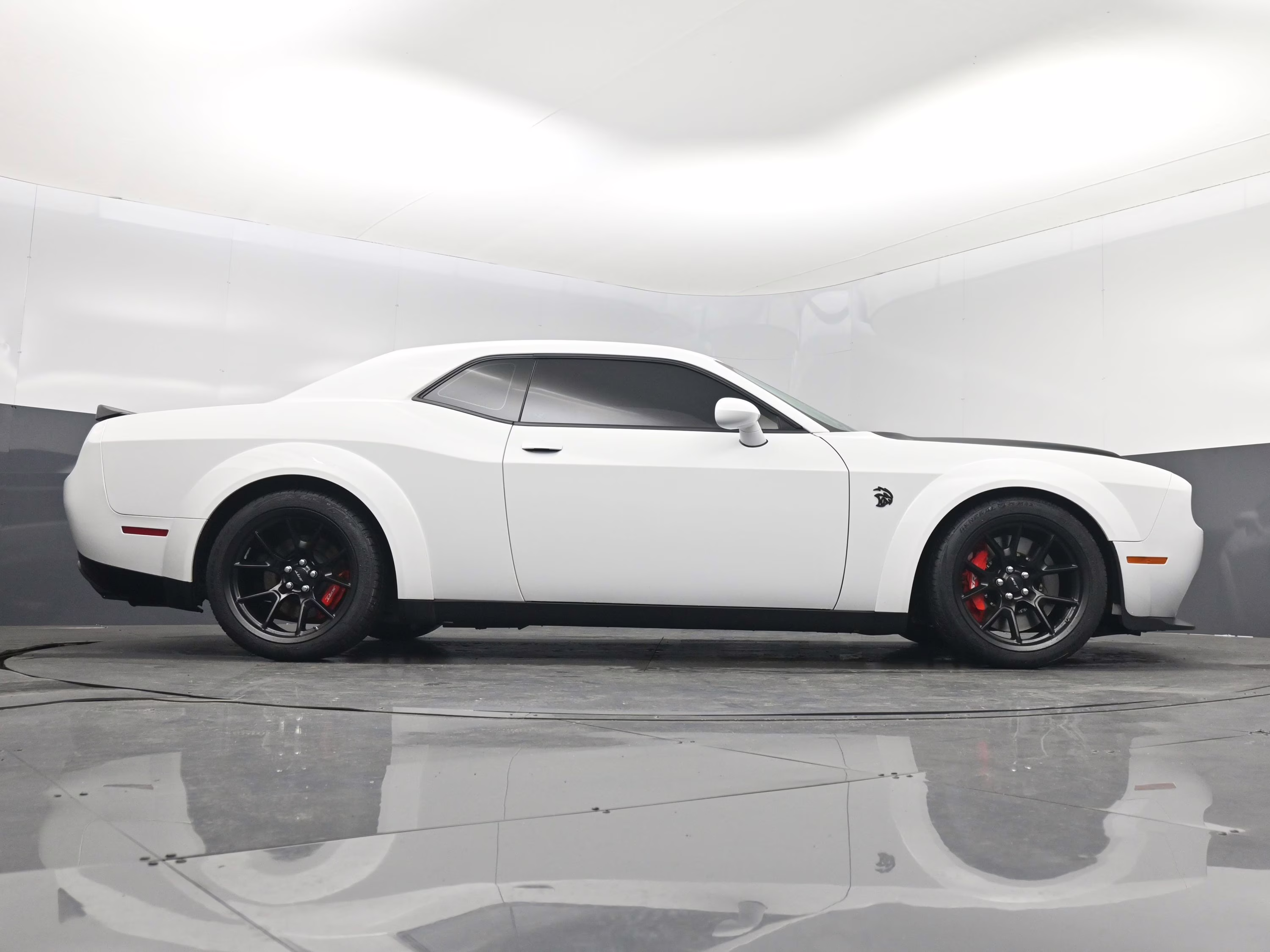 2021 White Knuckle Clearcoat Dodge Challenger SRT Hellcat Redeye Widebody RWD Coupe