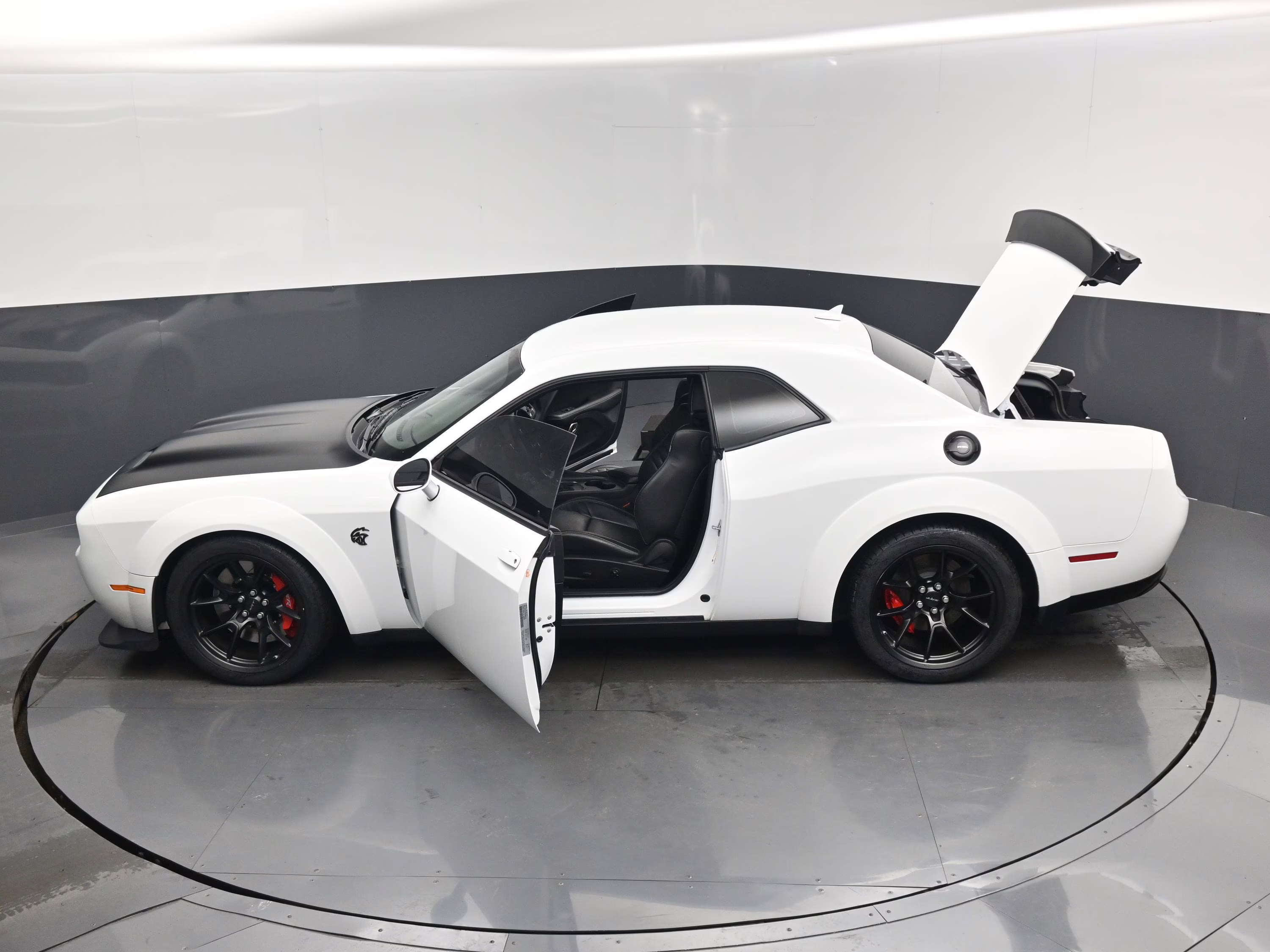 2021 White Knuckle Clearcoat Dodge Challenger SRT Hellcat Redeye Widebody RWD Coupe
