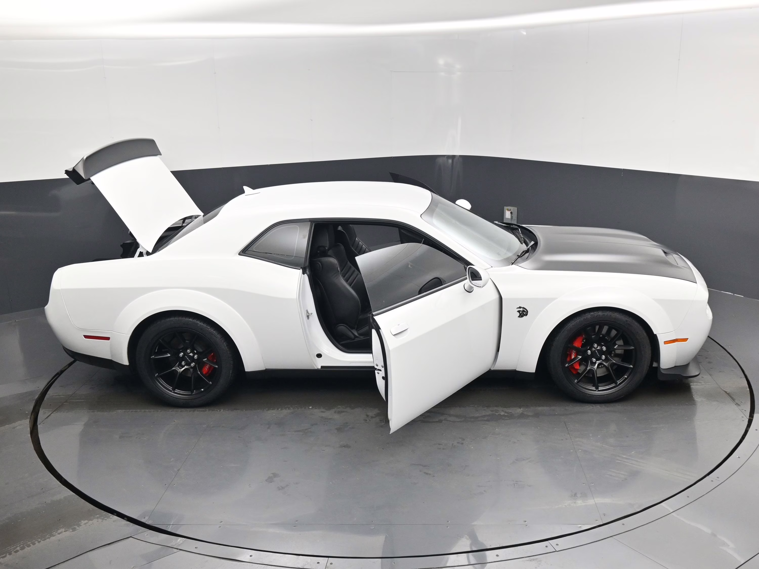 2021 White Knuckle Clearcoat Dodge Challenger SRT Hellcat Redeye Widebody RWD Coupe