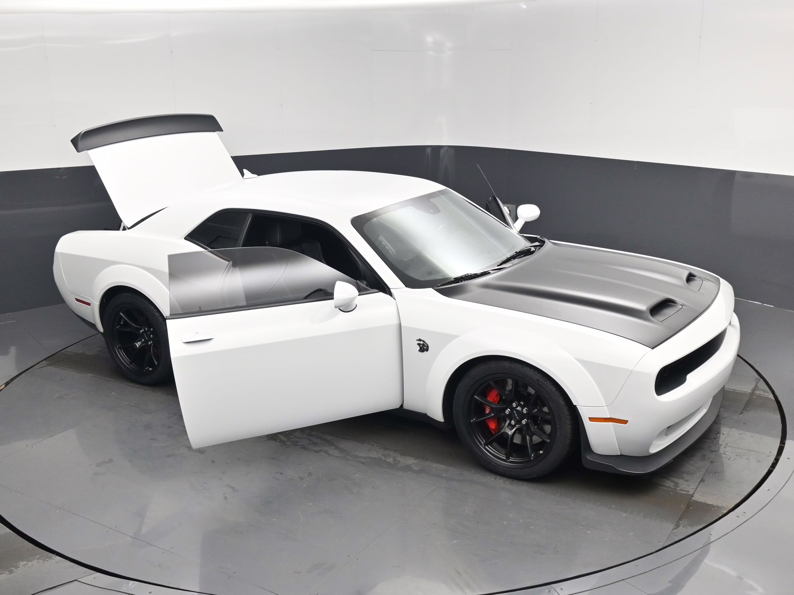 2021 White Knuckle Clearcoat Dodge Challenger SRT Hellcat Redeye Widebody RWD Coupe