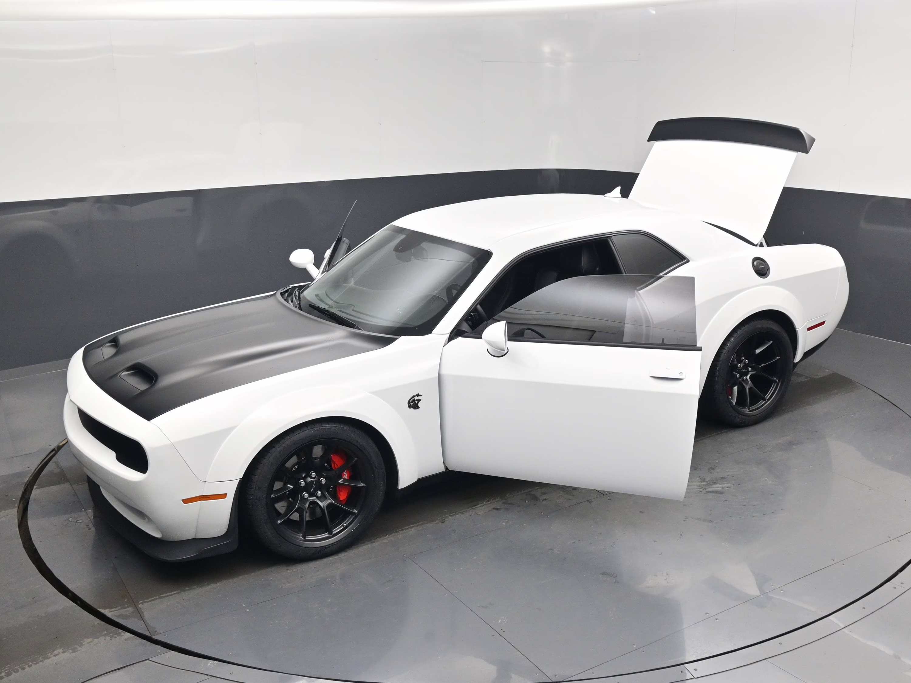 2021 White Knuckle Clearcoat Dodge Challenger SRT Hellcat Redeye Widebody RWD Coupe