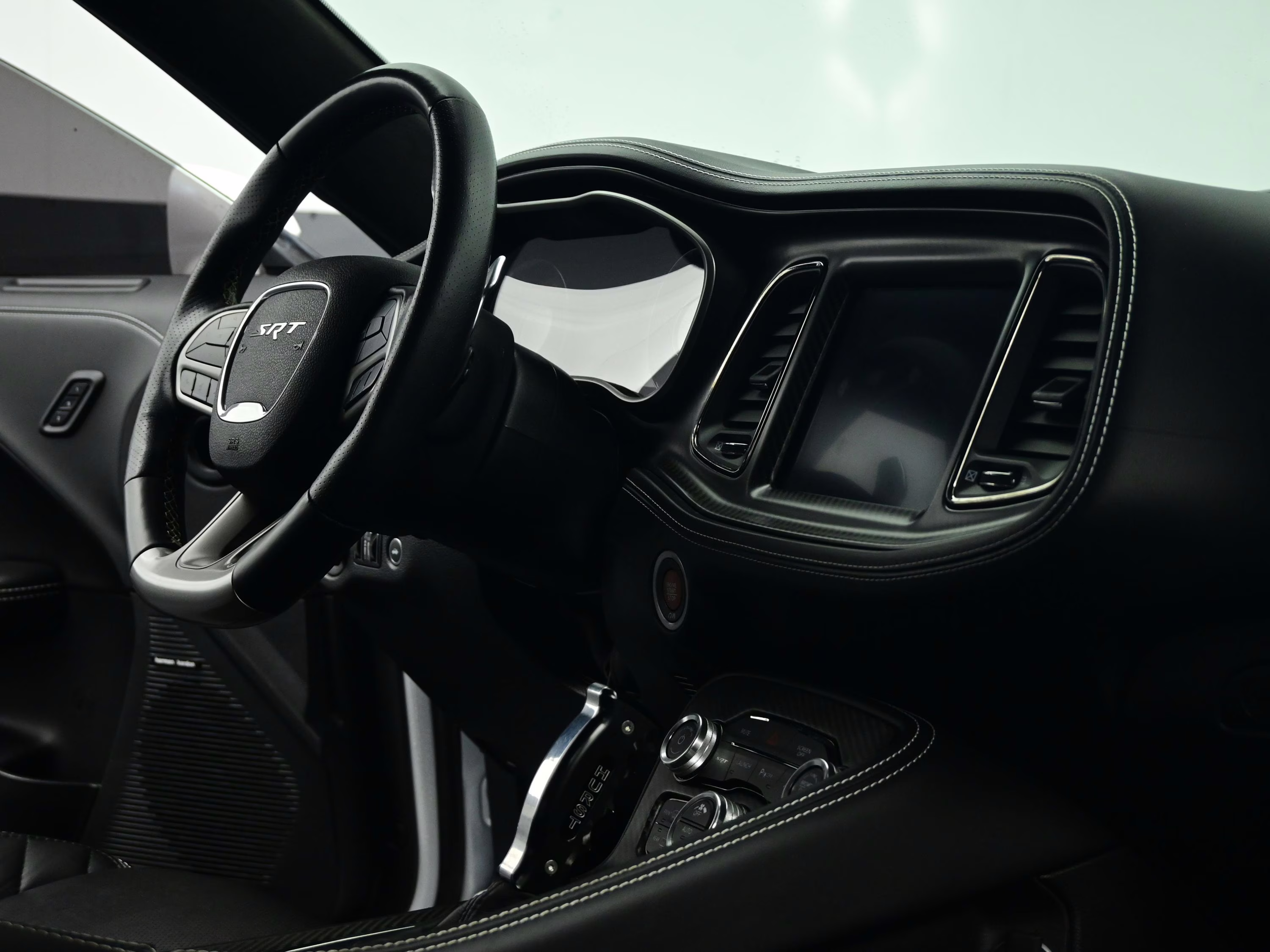 2021 White Knuckle Clearcoat Dodge Challenger SRT Hellcat Redeye Widebody RWD Coupe