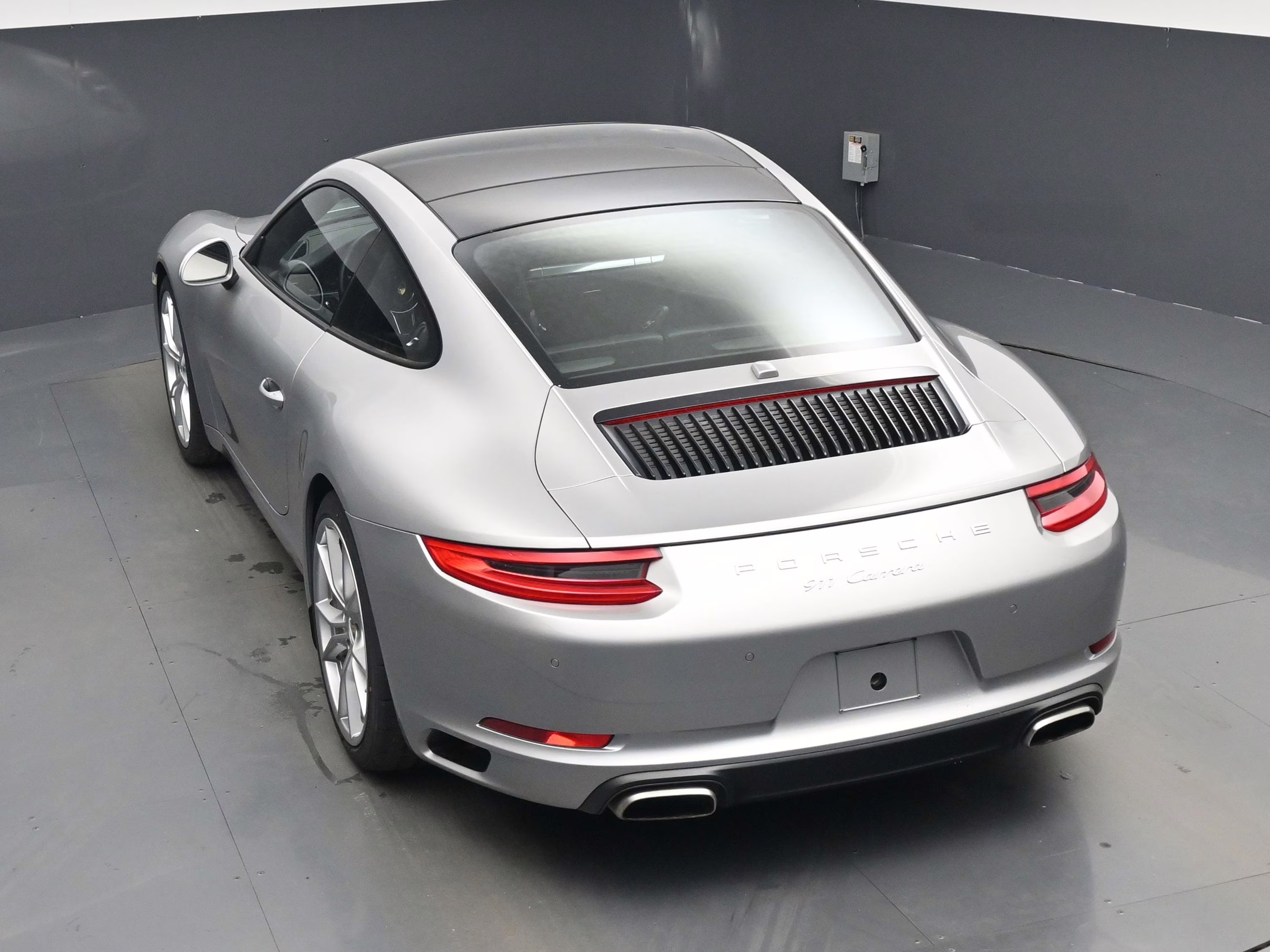 2017 Silver Porsche 911 Carrera Coupe