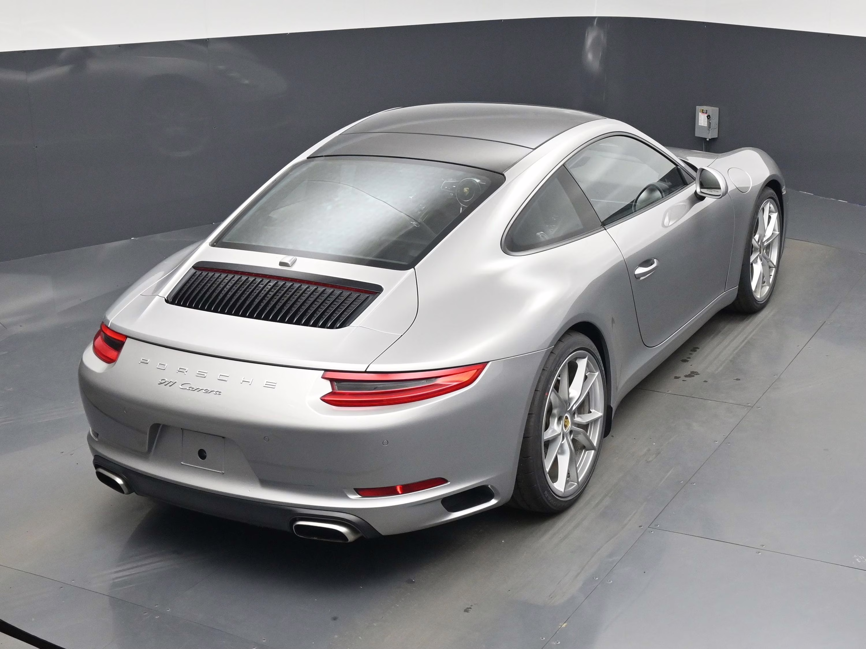 2017 Silver Porsche 911 Carrera Coupe