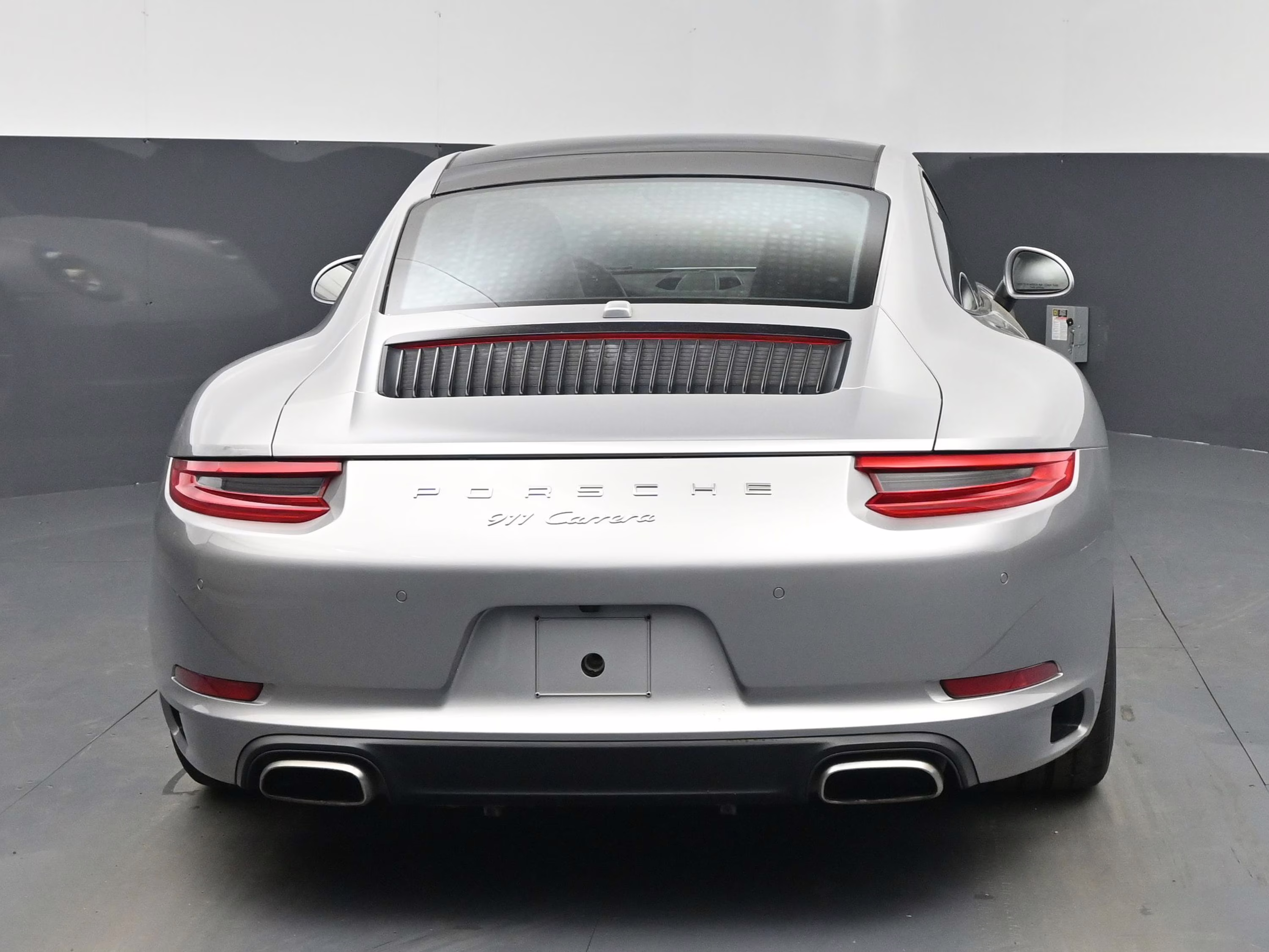 2017 Silver Porsche 911 Carrera Coupe