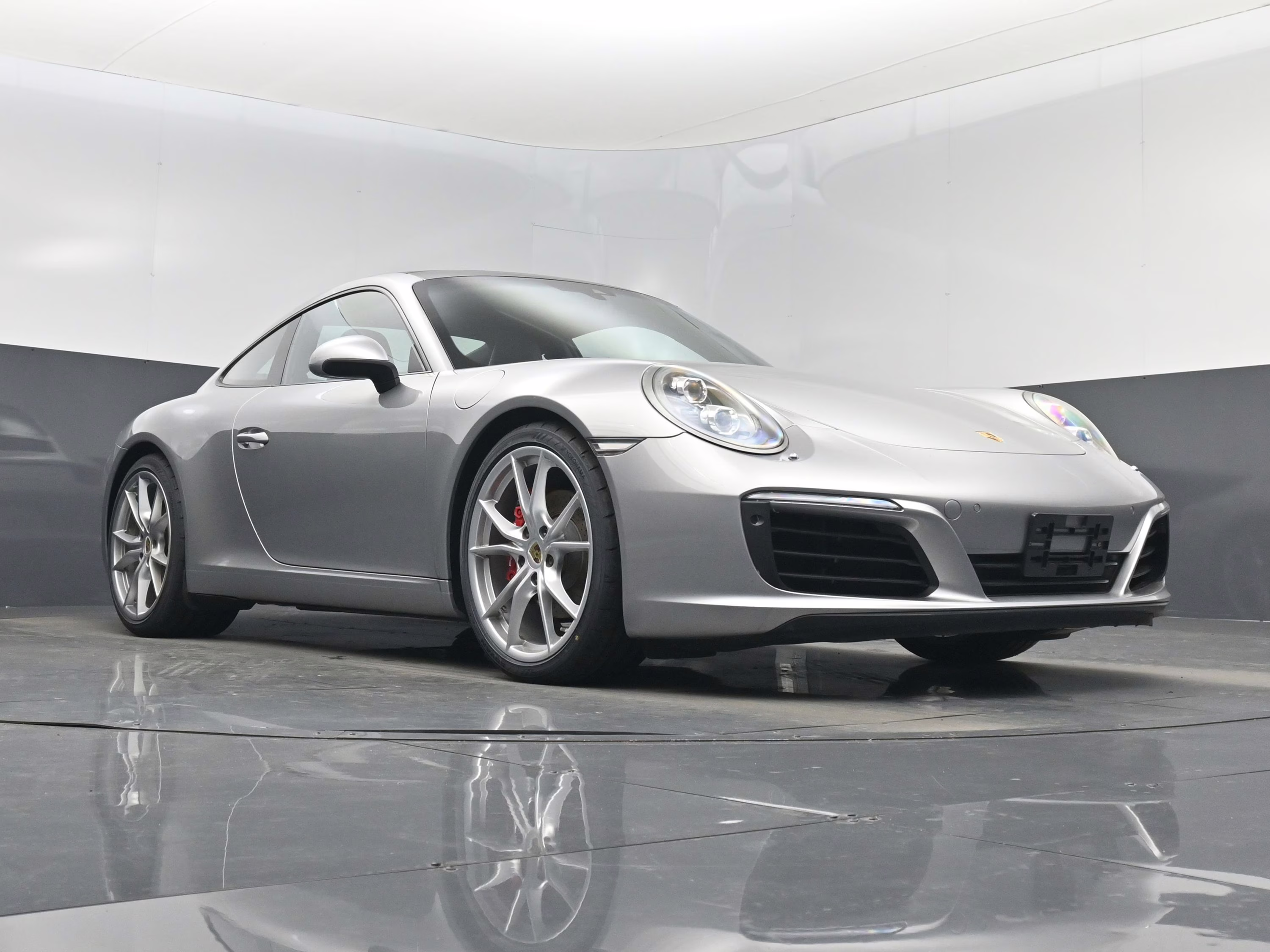 2017 Silver Porsche 911 Carrera Coupe