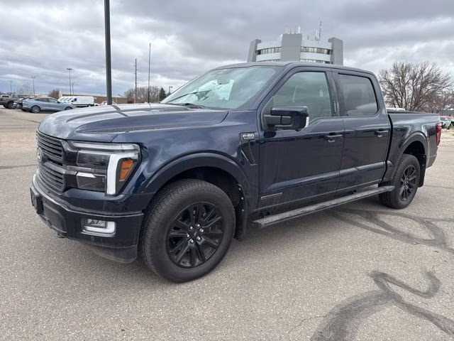 2024 Antimatter Blue Metallic Ford F-150 Platinum 4X4 Truck