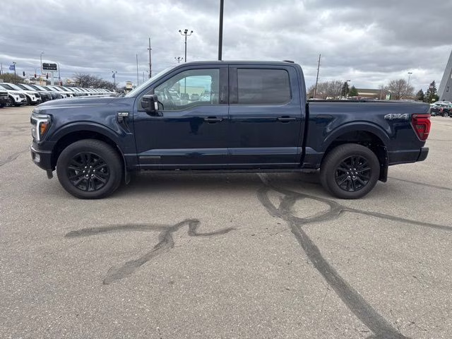2024 Antimatter Blue Metallic Ford F-150 Platinum 4X4 Truck