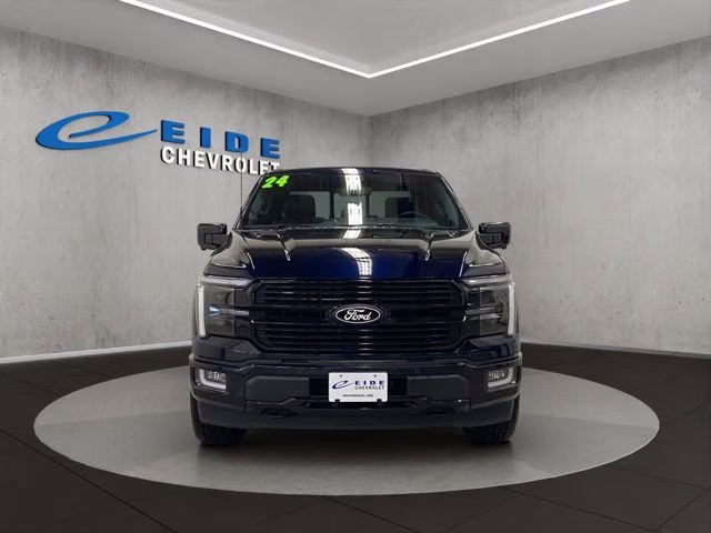 2024 Atlas Blue Metallic Ford F-150 Platinum 4X4 Truck