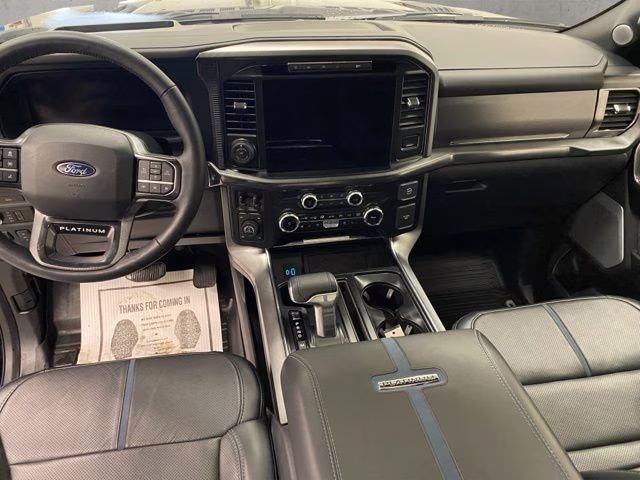 2024 Atlas Blue Metallic Ford F-150 Platinum 4X4 Truck