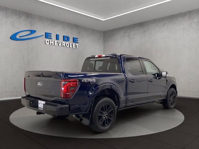 2024 Atlas Blue Metallic Ford F-150 Platinum 4X4 Truck