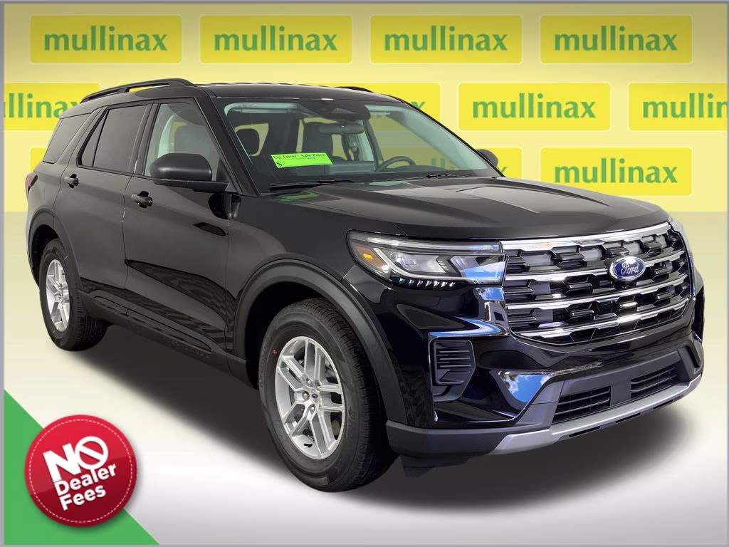 2026 Agate Black Metallic Ford Explorer Active RWD SUV