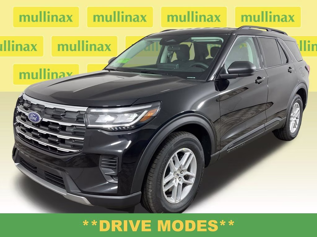 2026 Agate Black Metallic Ford Explorer Active RWD SUV