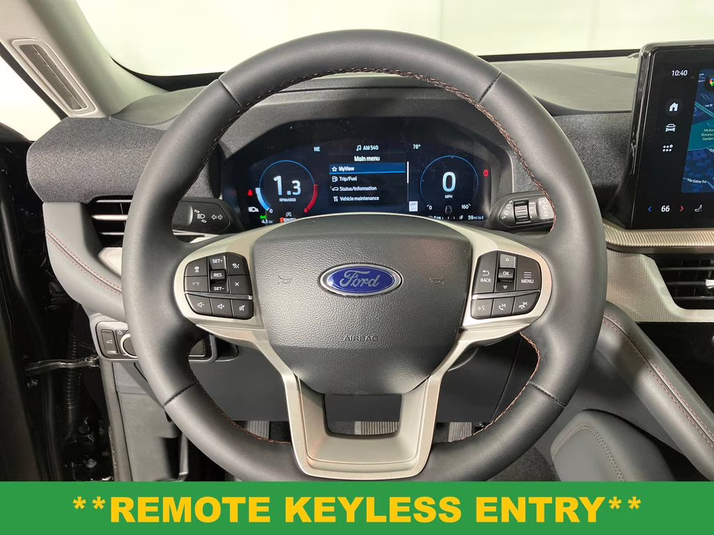 2026 Agate Black Metallic Ford Explorer Active RWD SUV