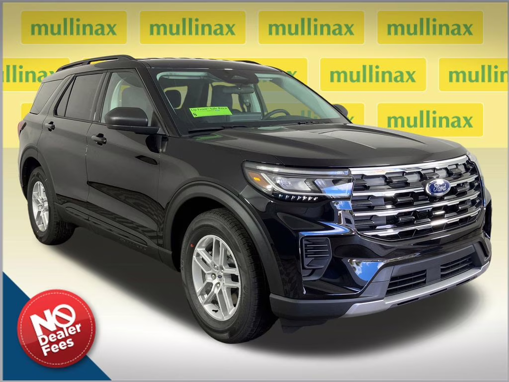 2026 Agate Black Metallic Ford Explorer Active RWD SUV